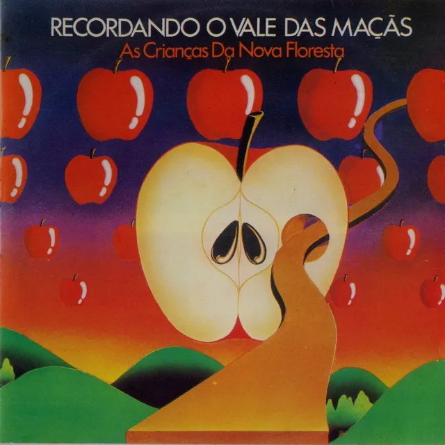 Capa de As Crianças da Nova Floresta, de Recordando O Vale Das Maçãs